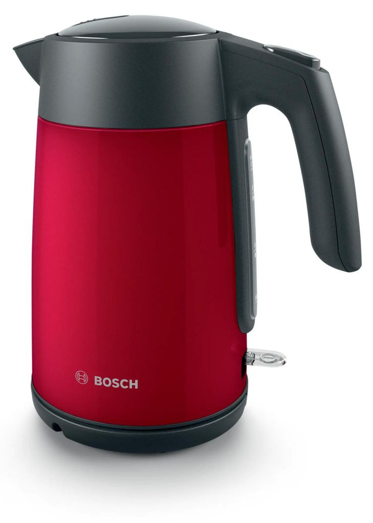 Electric kettle Bosch TWK 7L464  2400 W  1.7 l Red Produktbild 