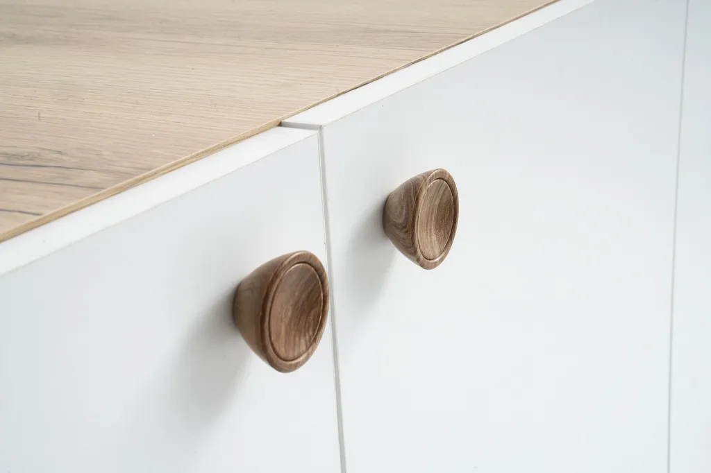 Commode Sumer : rangez tout avec ce meuble bicolore 180cm gain de place