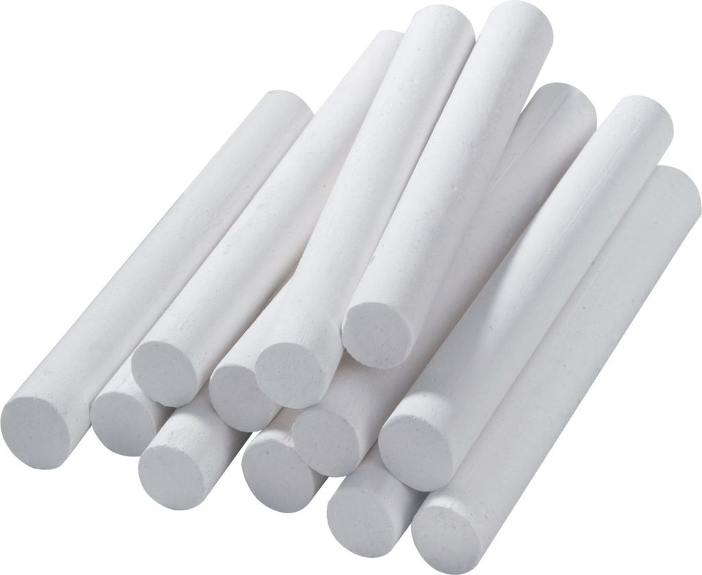 FRANKEN Wandtafelkreide, rund, weiß (70011046)