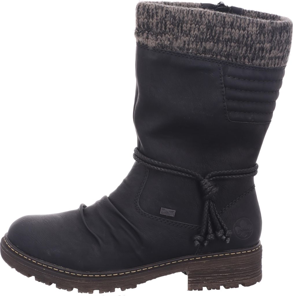 Rieker Damen Stiefel Warmfutter Kordel Winterstiefel Produktbild 