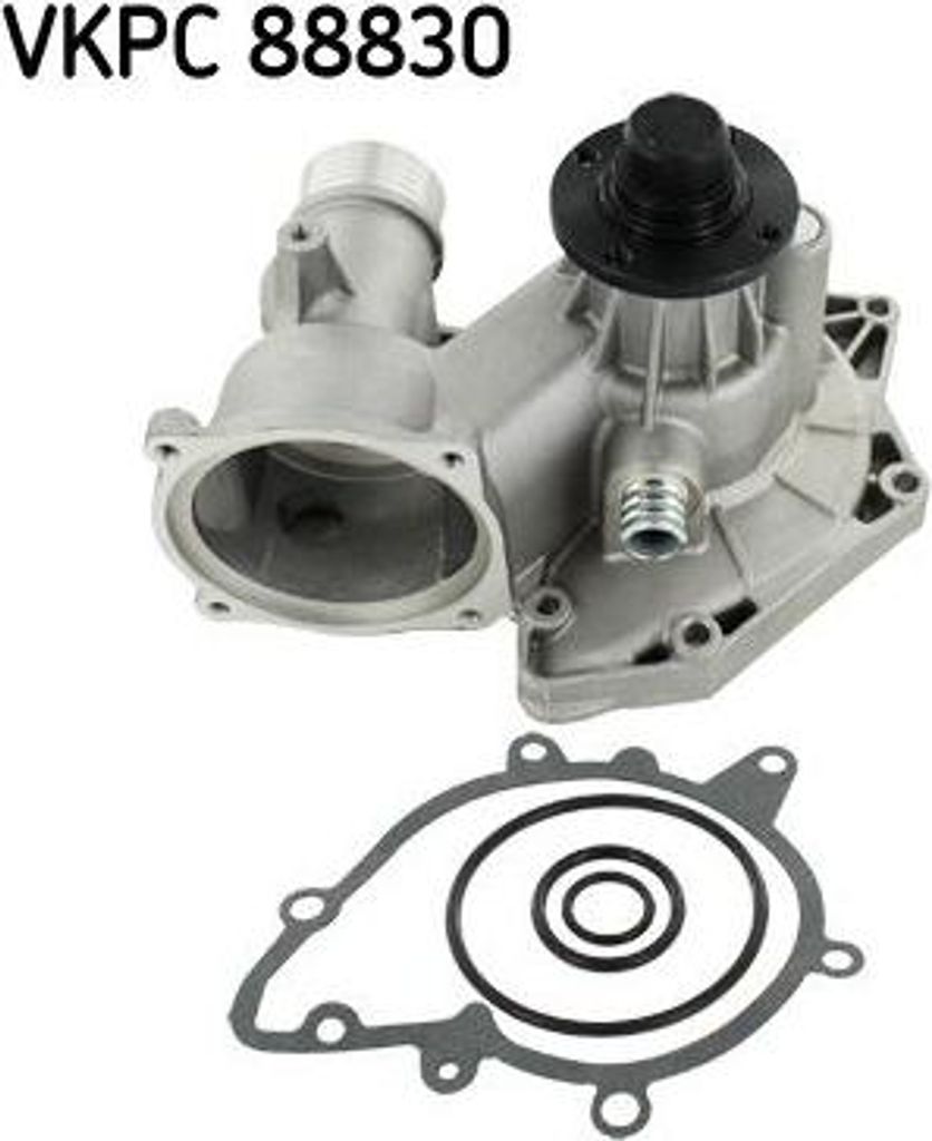 SKF VKPC 88830 Wasserpumpe, Motorkühlung OE 11510007043 kompatibel mit 7er E38, 8er E31