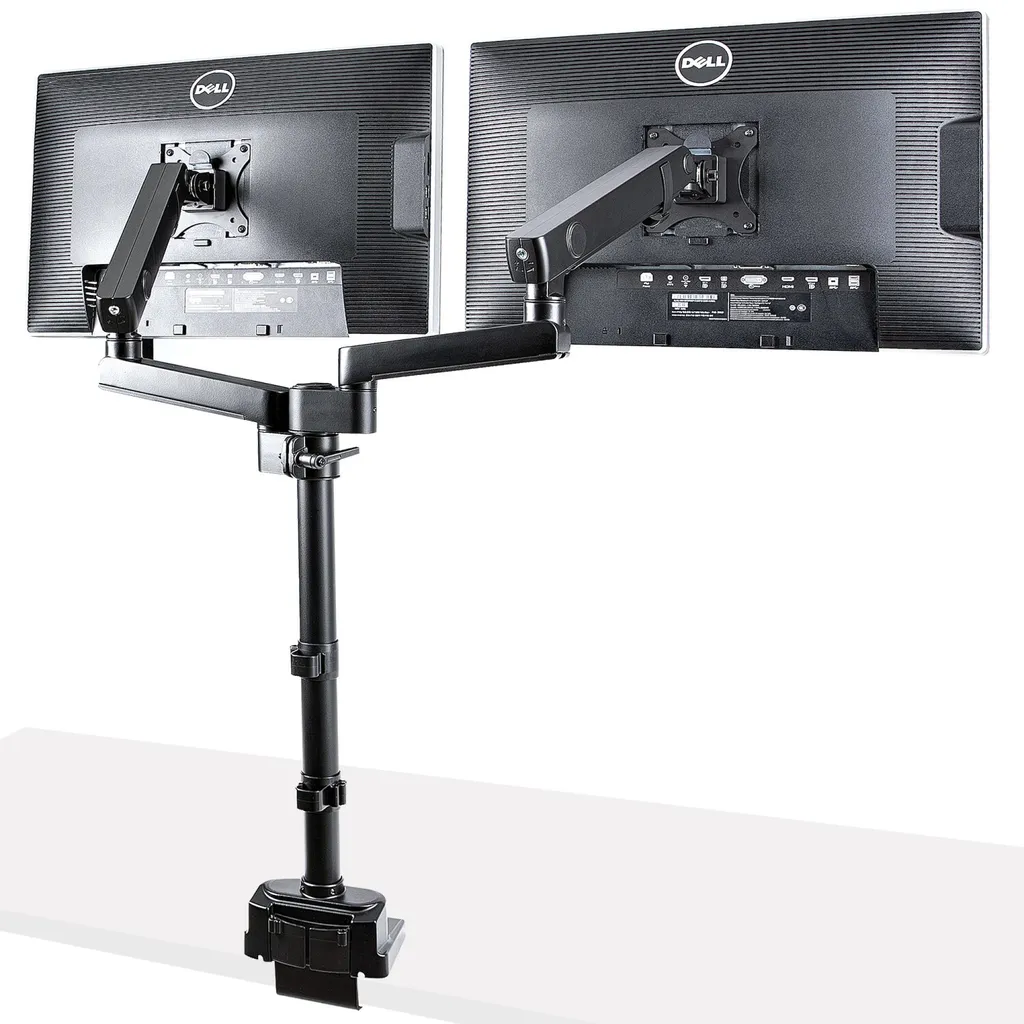 Support écran double StarTech.com ARMDUALPIVOT - Bras VESA 32 pouces 8kg - 4