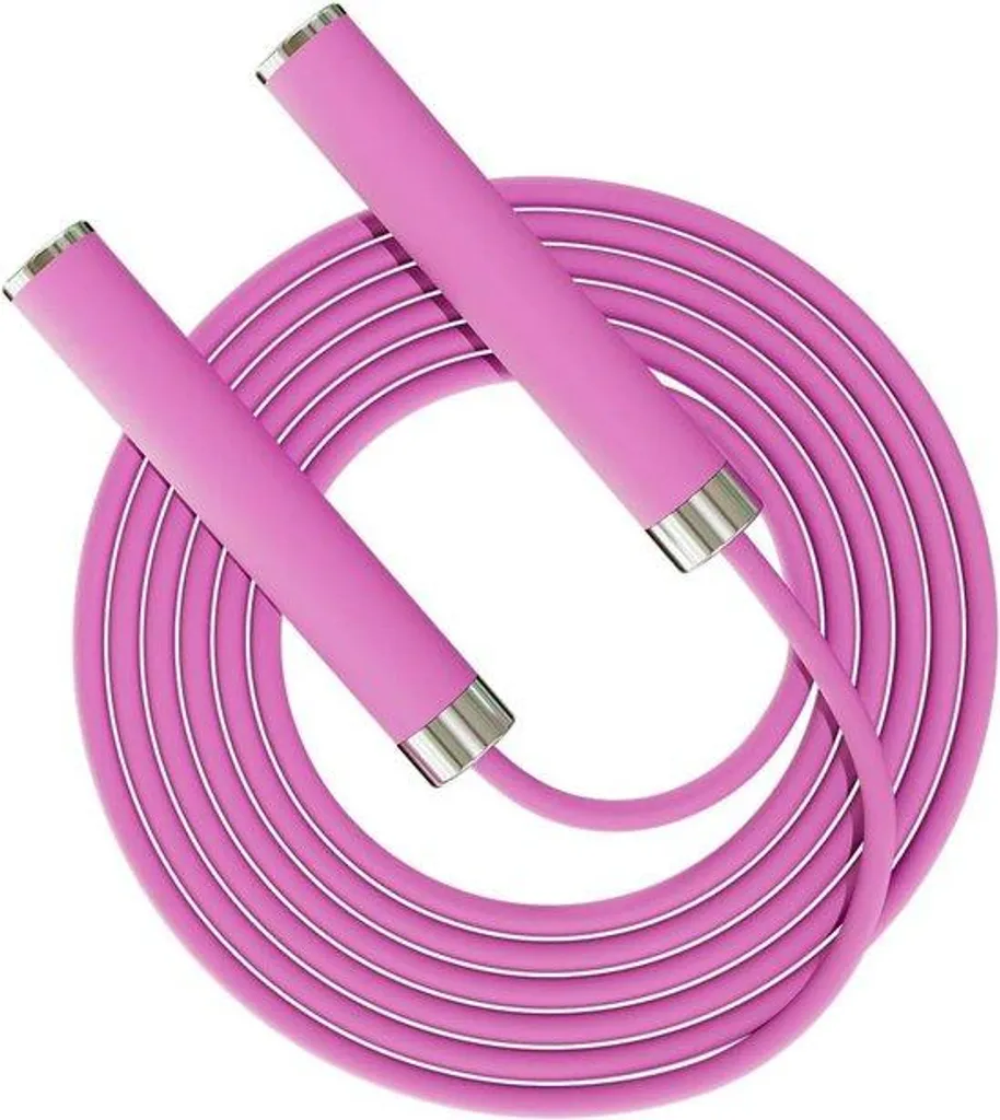 Corde à sauter fitness réglable 3m avec poignées silicone ergonomiques