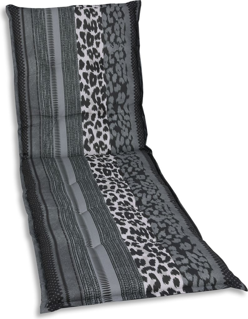 GO-DE Textil, Liegenauflage Rollliege, 1er Set, Farbe: anthrazit, Maße ca.: 190 cm x 60 cm x 7 cm, Rückenhöhe: 72 cm