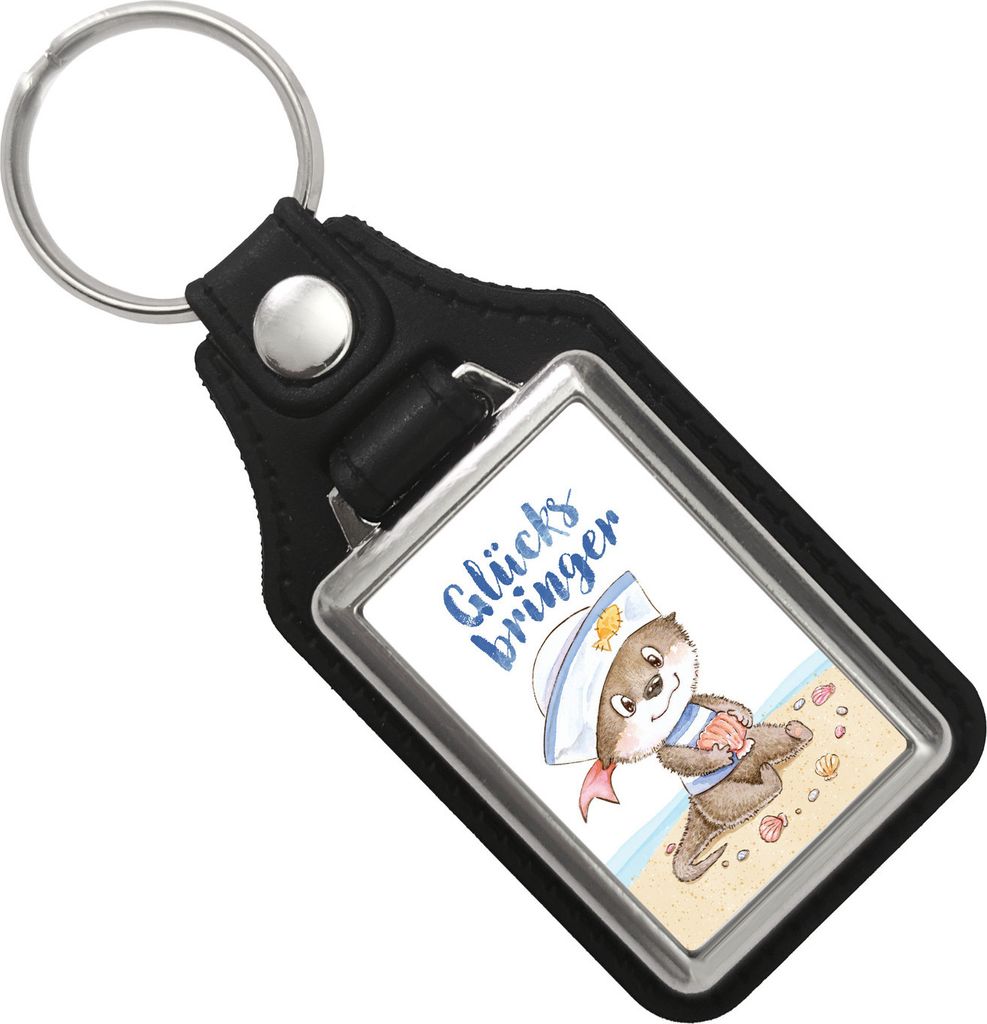 Ottfried der Otter Schlüsselanhänger mit Produktbild 
