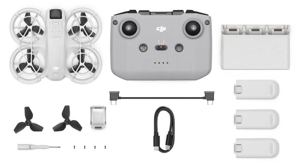 DJI Neo Fly More Combo, 4 Rotoren, 12 MP, 3840 x 2880 Produktbild 