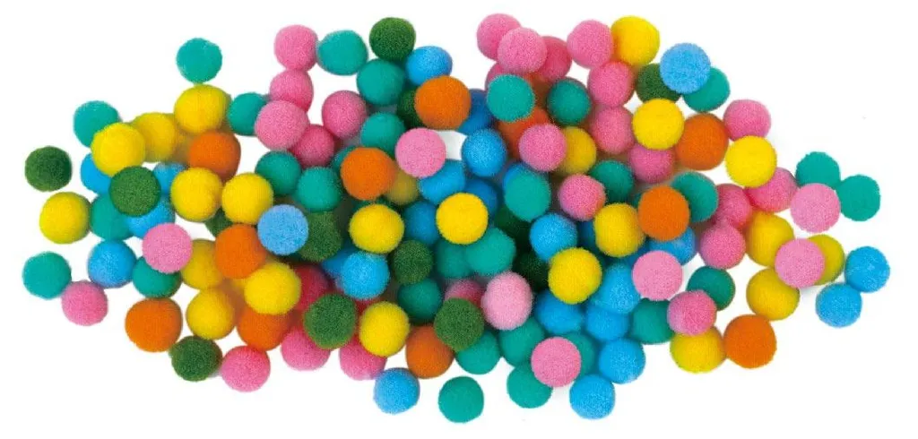 Activité manuelle d'anniversaire kit bricolage Axolotl en pompon