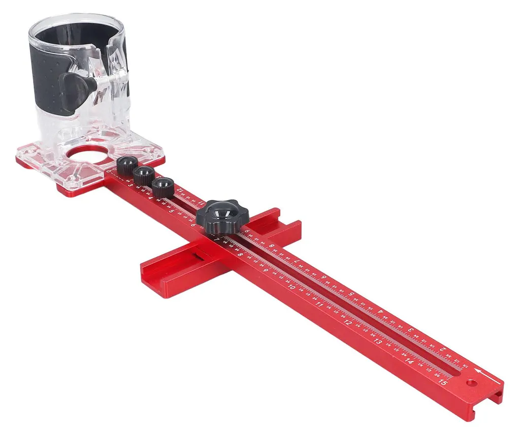 Support défonceuse pour rainures droites et cercles parfaits 445 mm - 3