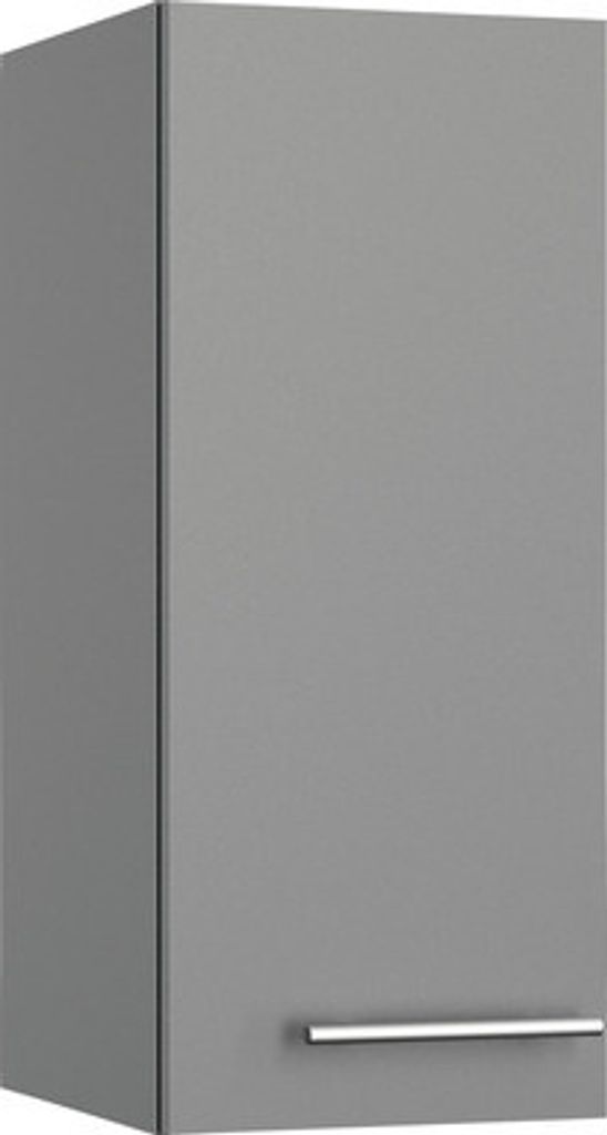 Optifit Hängeschrank Mats825 BxTxH 30 x 34,9 x 70,4 cm basaltgrau matt zerlegt Anschlag reversibel KFMA OM306-8+