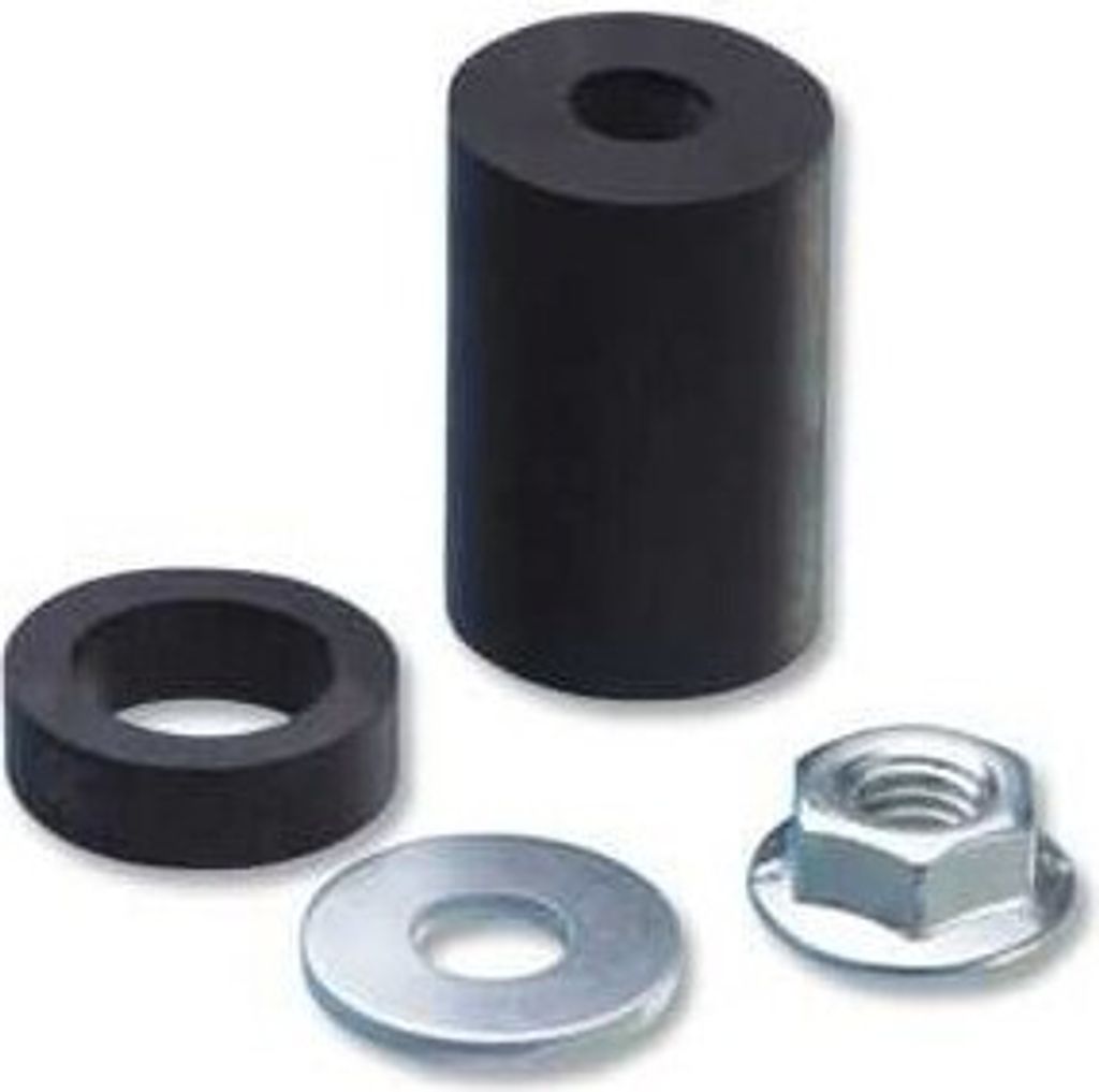 Kellermann Gummiadapterset (Befestigungsgummi+Mutter) BL 1000, Typ 2 (ab 16,5 mm)