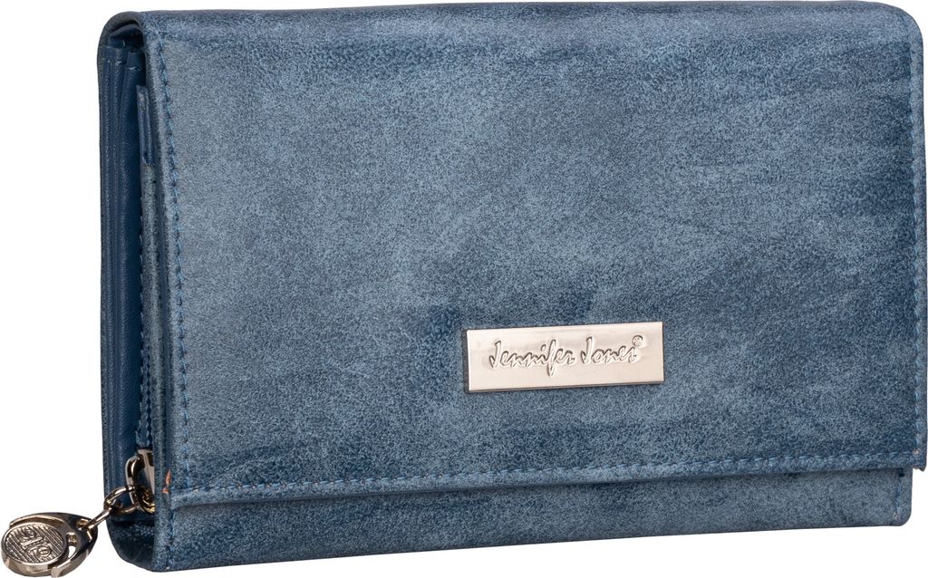 JENNIFER JONES Damen Geldbörse Portemonnaie Navy (1103) Produktbild 