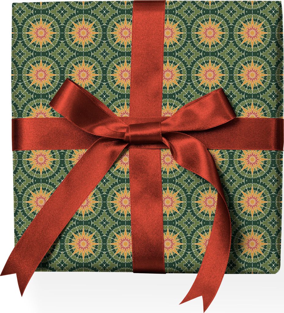 Grafisches Geschenkpapier: Märchenhaftes Geschenkpapier mit Produktbild 