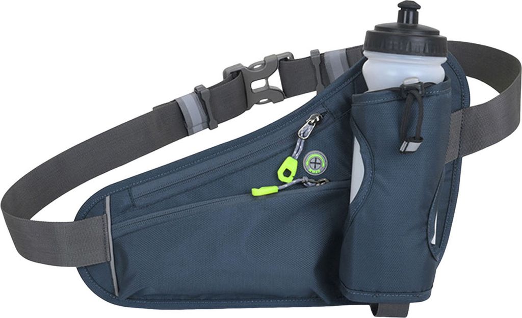 Wasserdichte Lauf-Hüfttasche, Outdoor-Sport-Gürteltasche, Bauchtasche mit Wasserflasche, verstellbare Hüfttasche zum Laufen, Radfahren, Wandern