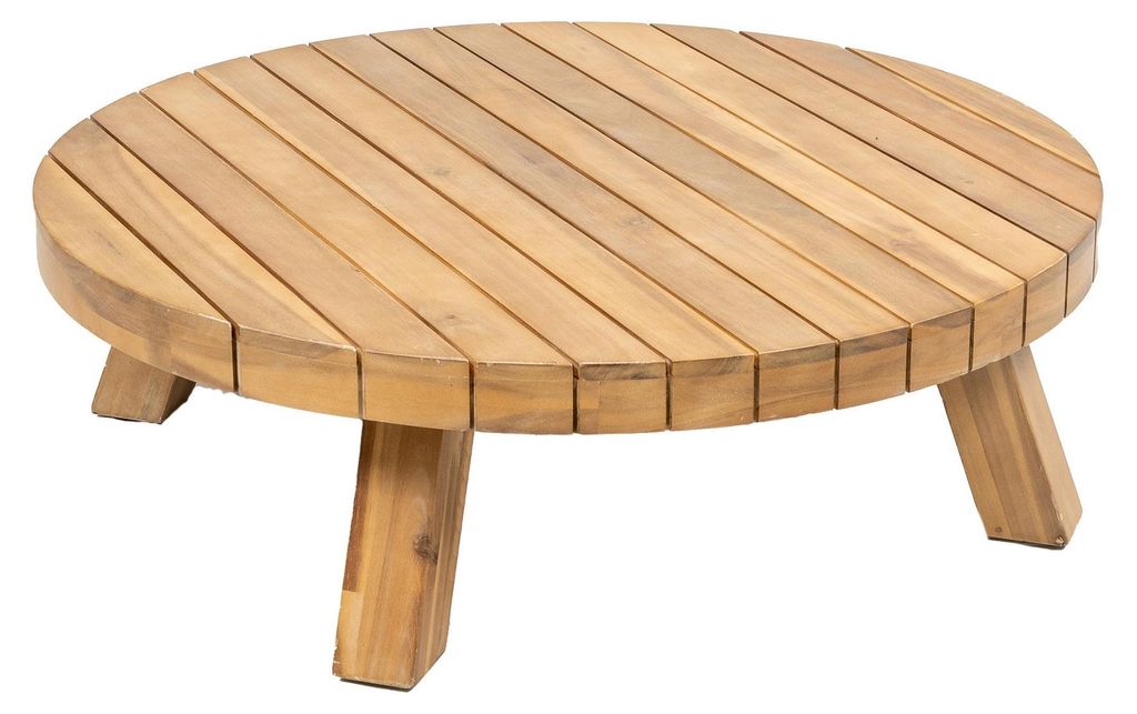 Lounge-Tisch  Kent | ⌀ 80 cm | Akazienholz Produktbild 
