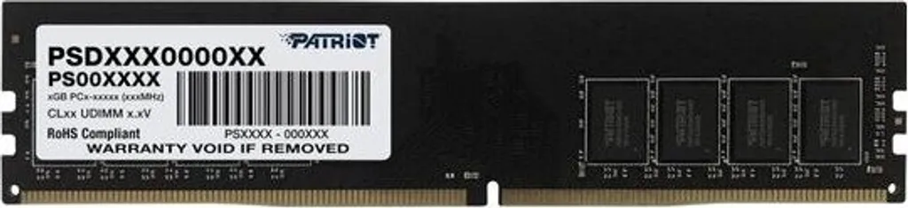 Mémoire RAM 16GB DDR4 2666MHz Patriot CL19 SR : Idéal pour Multitâche