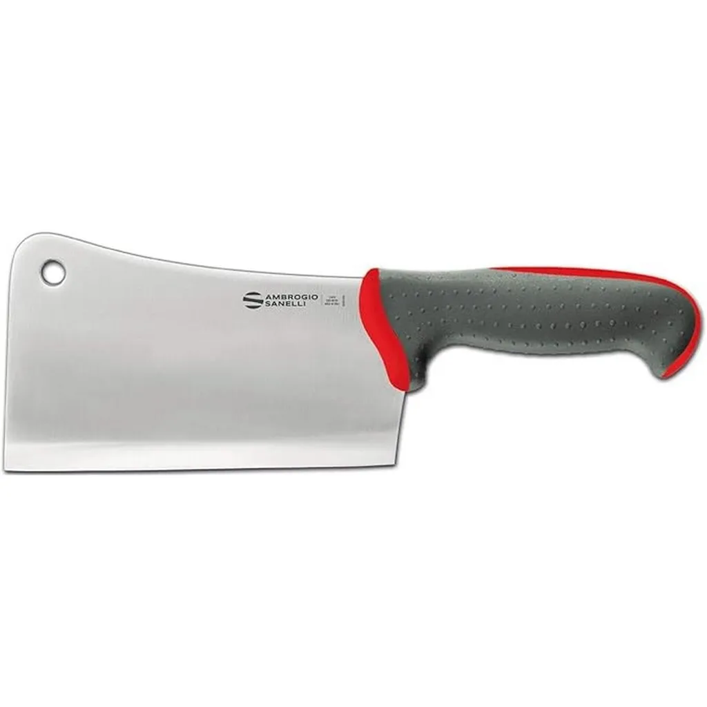 Ambrogio Sanelli - Tecna - Linea professionale con doppio manico sagomato - Falce cm 18 - Rosso