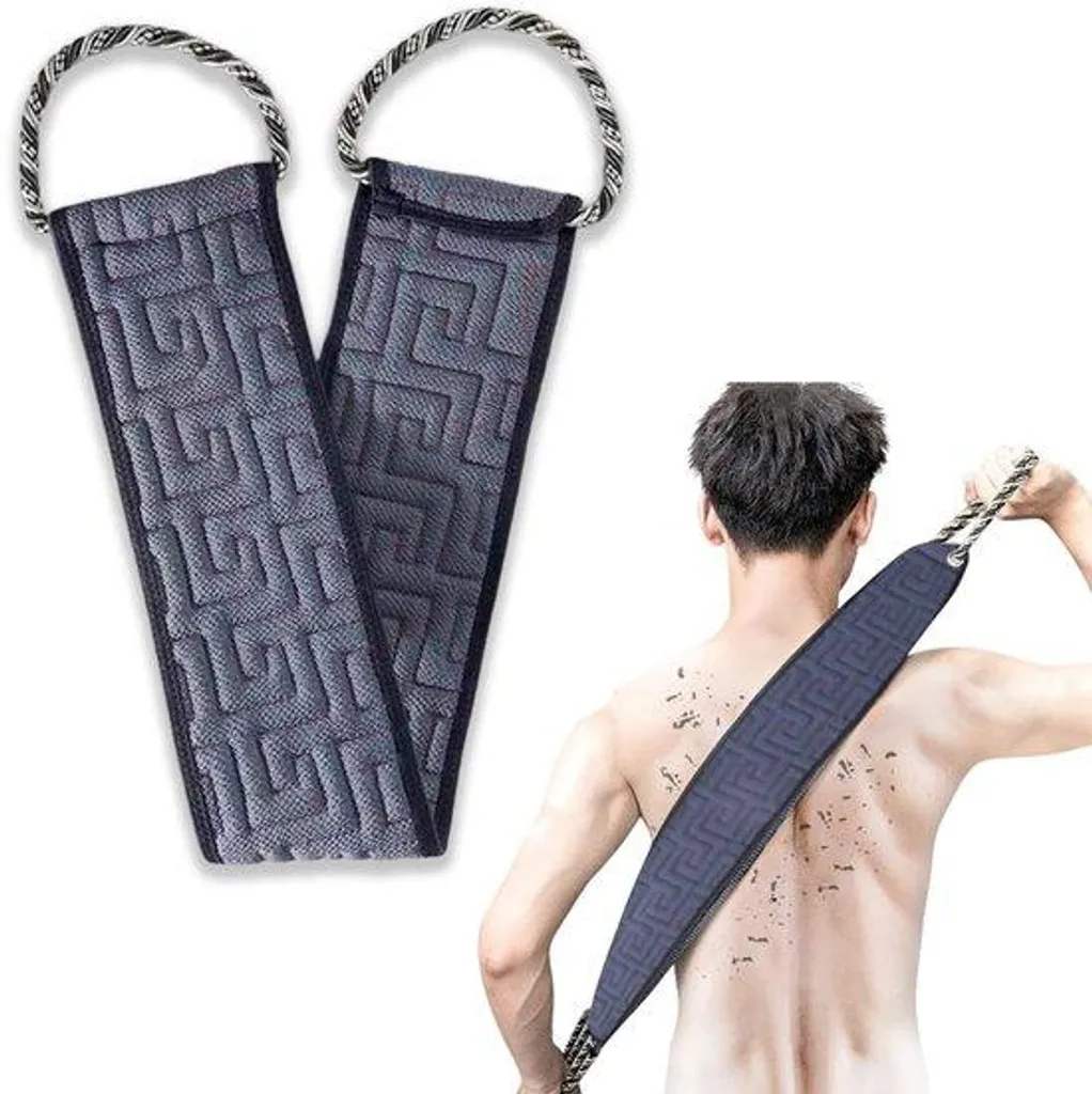 Brosse de bain exfoliante double face format XL pour un nettoyage complet