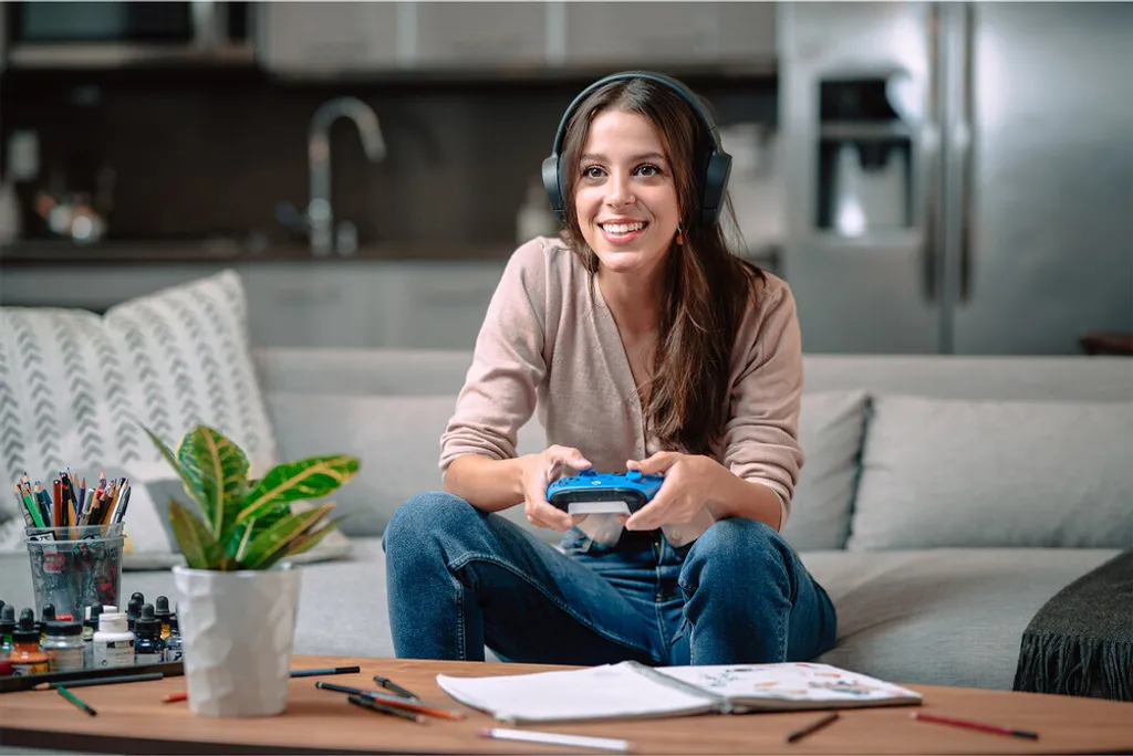 Offerta Controller Xbox Wireless Blu e Bianco - Joystick PC e Mobile - 17