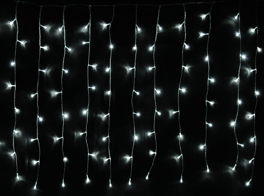 Linder Exclusiv Weihnachtsbeleuchtung Regen 160 LED Produktbild 