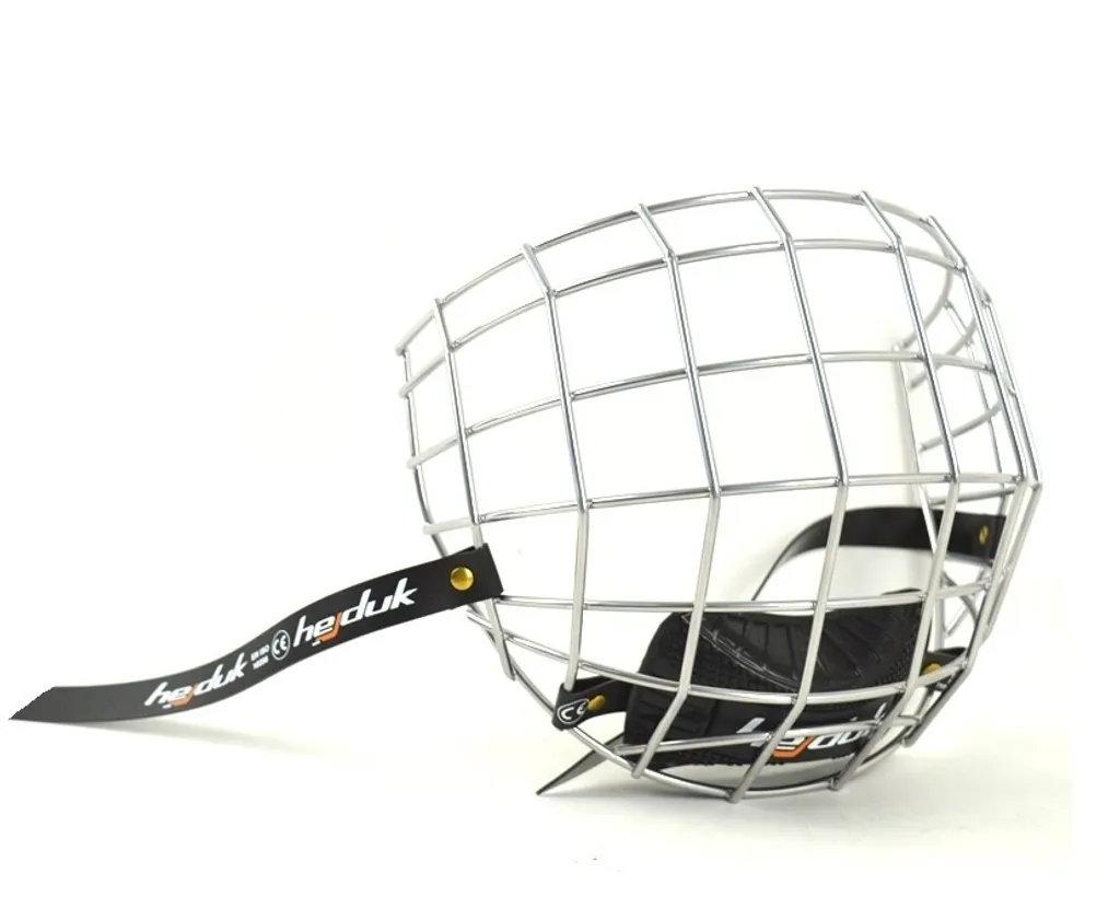 Grille pour casque de hockey Junior Hejduk Uni chrome pour compétition