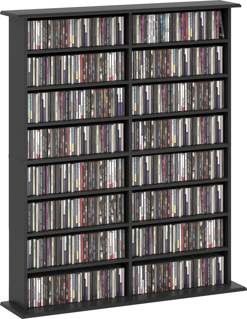 Rangement CD DVD Gain de Place : Stockez 720 Disques en Toute Facilité