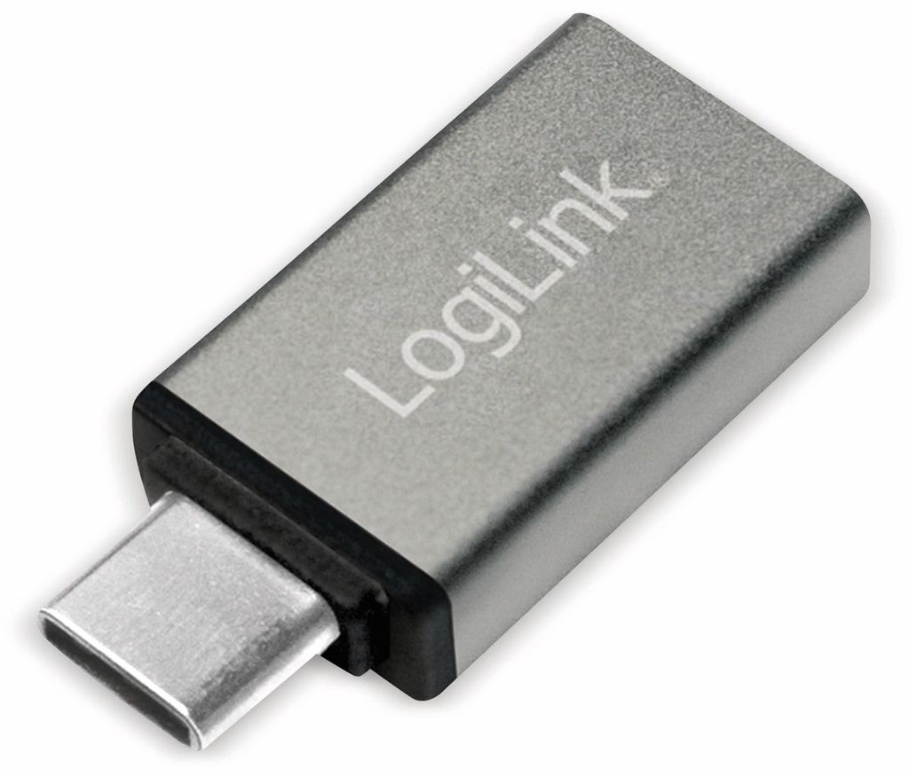 LogiLink AU0042, USB 3.1 type-C, USB 3.0, Strieborná Obrázok produktu 