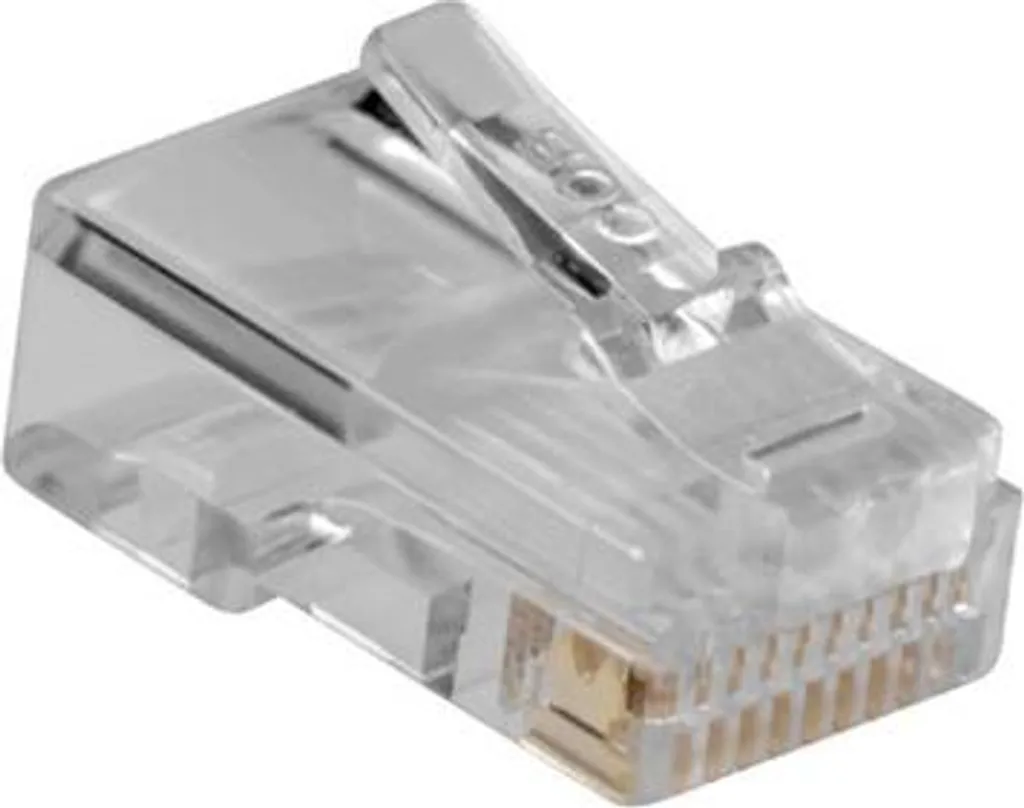 Connecteur ACT RJ48 10P10C haute performance pour câble plat robuste