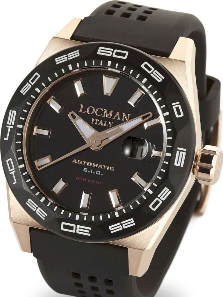 Locman - Armbanduhr - Herren - Automatik - Stealth 300MT - 0215V5-RKBK5NS2K
