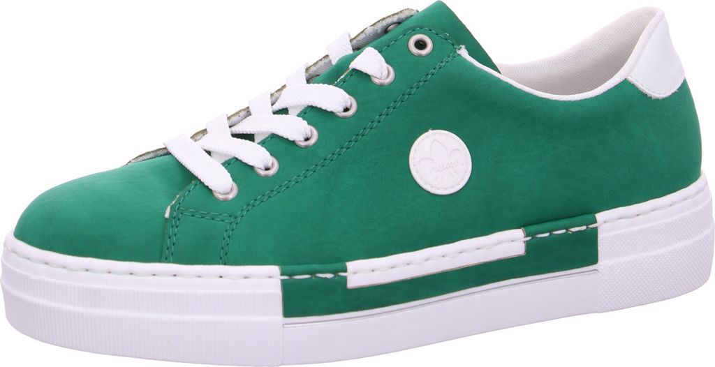 Rieker Damen Sneaker Schnürschuh Plateau N49W1, Größe:39 Produktbild 