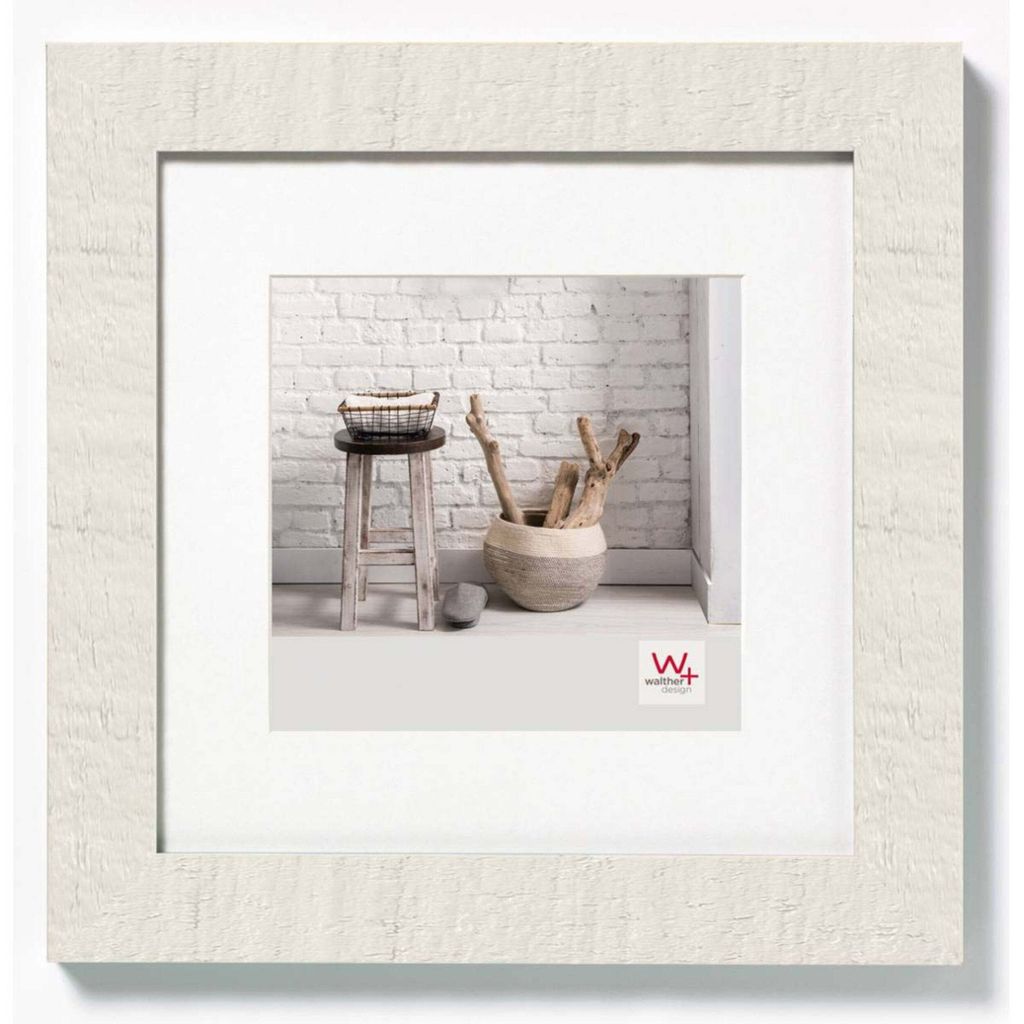 Dřevěný rám HOME 50x50 cm v polární bílé barvě Obrázek produktu 6