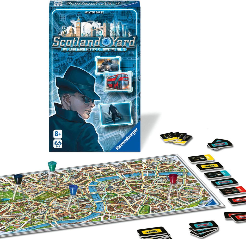 Scotland Yard - Jeu de voyage - Ravensburger 22451 - Image du produit 