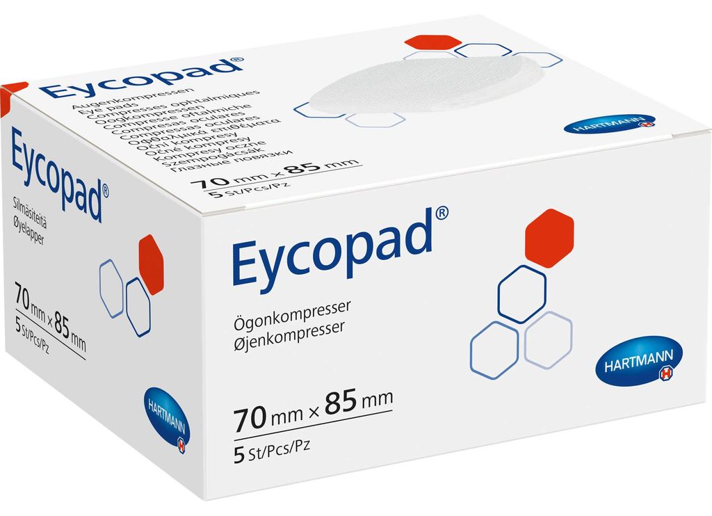 EYCOPAD AUGEN 70X85 UNSTER, 5 St KOM