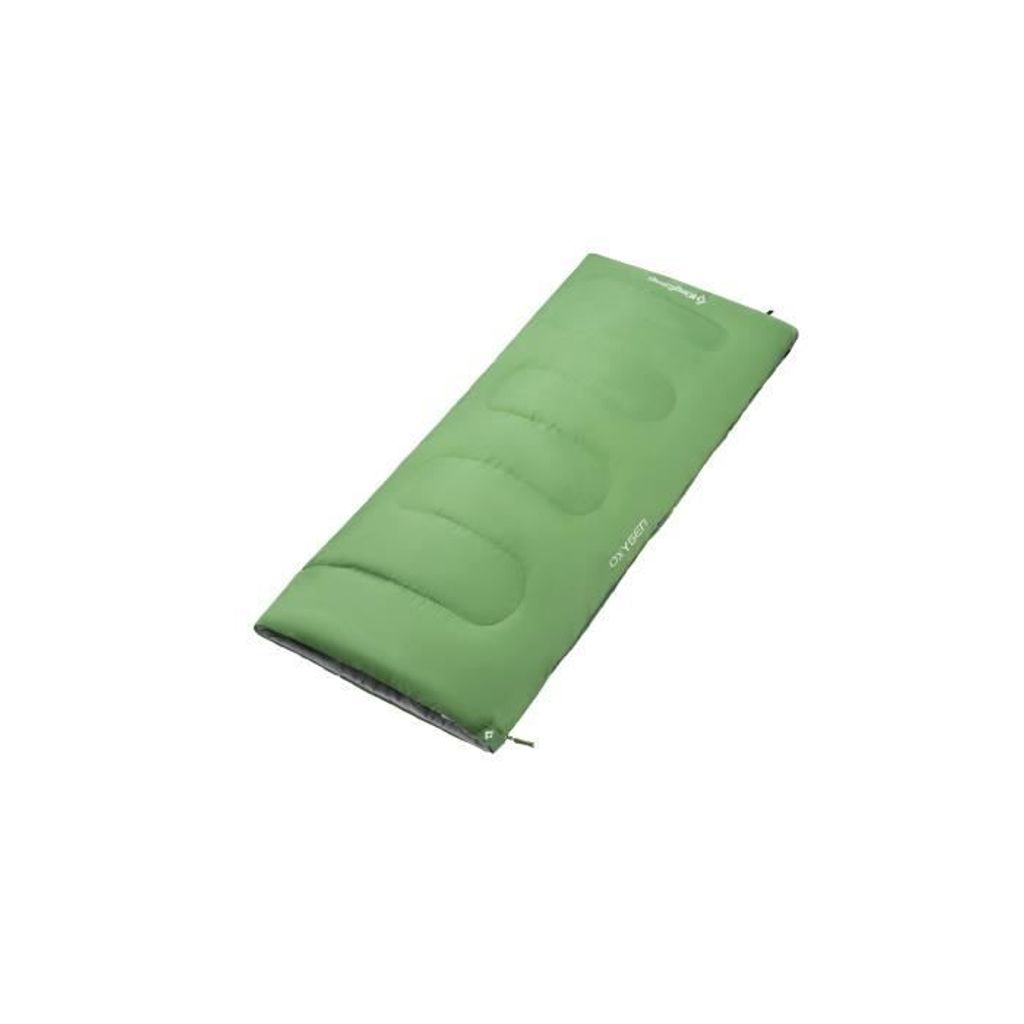 KING CAMP Oxygen Schlafsack Grün - Reißverschluss links