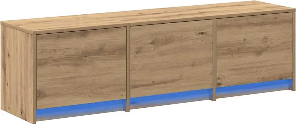 vidaXL Mobile TV LED Rovere Artigianato 140cm | Soggiorno Moderno
