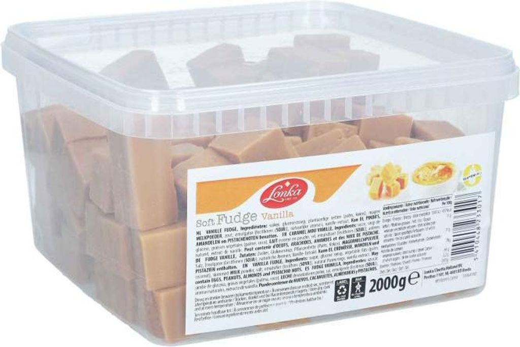 Lonka Vanille Fudge 2 kg, Weichkaramelle Produktbild 