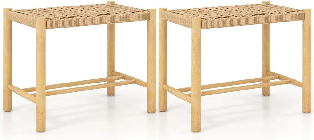 Assises d'appoint design pour table à manger et cuisine - Bois clair