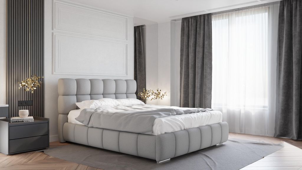 BLISS Polsterbett mit Bettkasten, mit Matratze CIRA (Multi, 7-Zonen, Kokos)