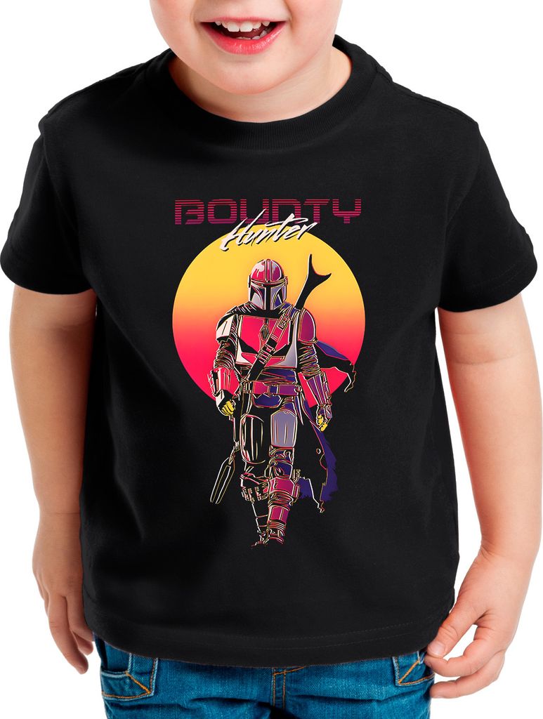 A.N.T. Fett Clan Kinder T-Shirt yoda mando kopfgeldjäger