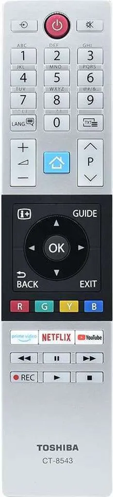 Telecomando Originale Toshiba CT-8543 Ricambio TV 24WM3C63DA