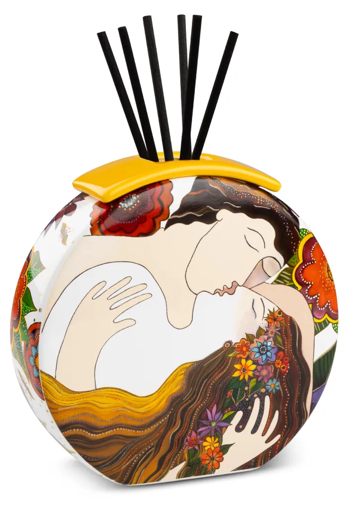 Diffuseur de parfum Gilde First Kiss en céramique colorée 17cm 81389