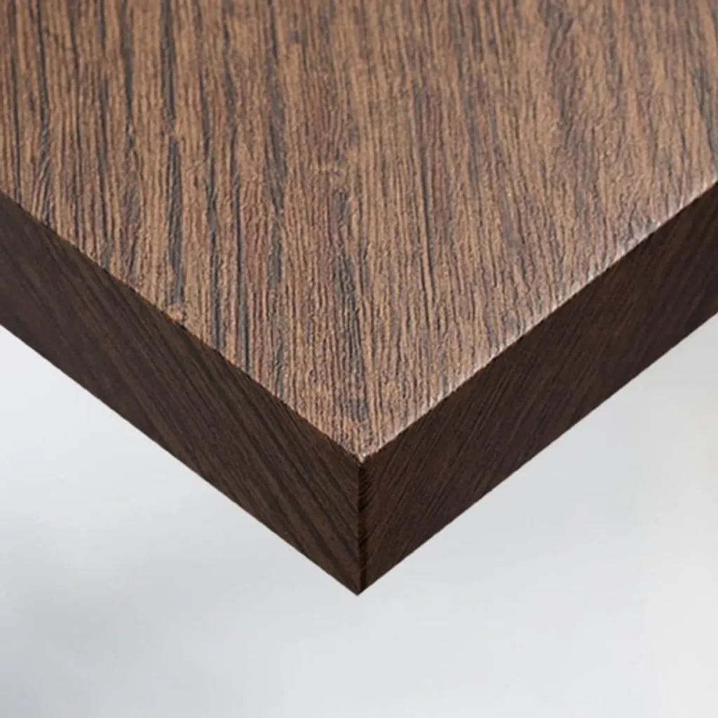 Papier peint adhésif effet bois de chêne rustique - Rouleau XXL 122cm