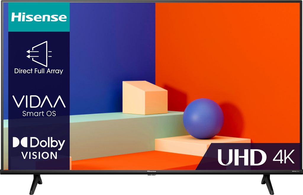 Hisense Smart TV LED 4K 43" A6K - WiFi, HDR, Dolby Vision - Produktbild 