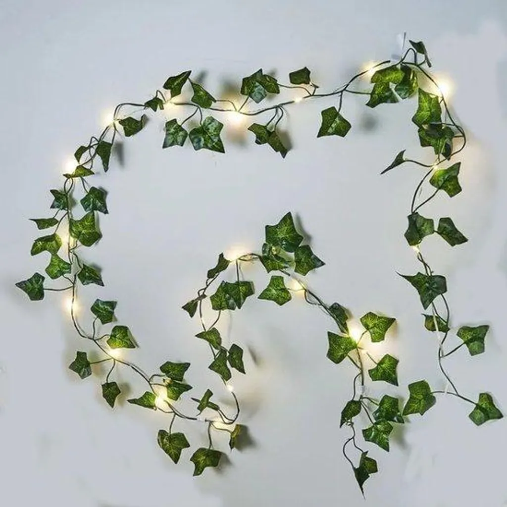 Végétalisez votre Intérieur sans Entretien : Vigne LED avec Feuilles