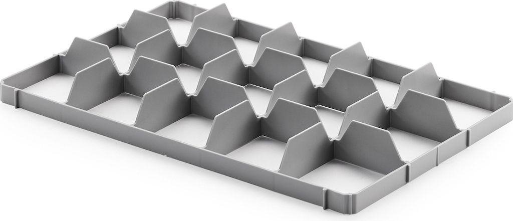 SparSet 10x Gefacheinteilung für Gläser 3x5 | Unterteil | HxBxT 7x56x36,8cm