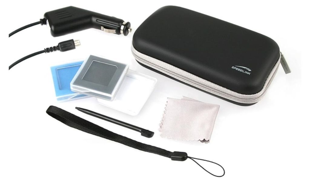 zestaw podróżny 9w1 czarny do Nintendo DS Lite Zdjęcie produktu 