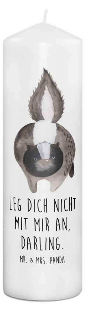 Mr. & Mrs. Panda Kerze Stinktier Angriff 29 x 8 cm XL - Produktbild 