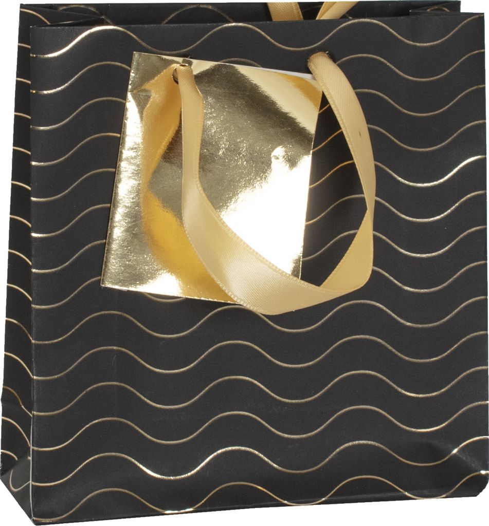 Clairefontaine 5x Premium Max&Moi, Geschenktasche 12x4,5x13,5 cm Schwarz 212898C