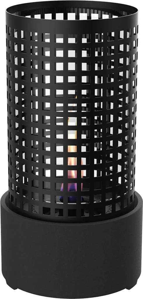 Tenderflame Candela Camps Bay Lanterne d'extérieur noire rechargeable