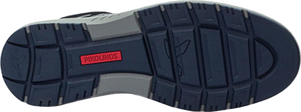 Pikolinos Herren Stiefelette leichter Leder Boot lose Einlagen Bilbao M8D-8050C1, Größe:46 EU, Farbe:Blau