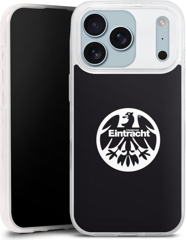 DeinDesign Slim Hülle für Apple iPhone 17 Pro Silikon Case Ultra Dünn Handyhülle Adler Eintracht Frankfurt Logo